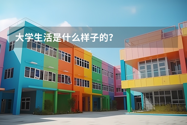 大学生活是什么样子的？