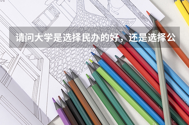 请问大学是选择民办的好，还是选择公办的好呢？