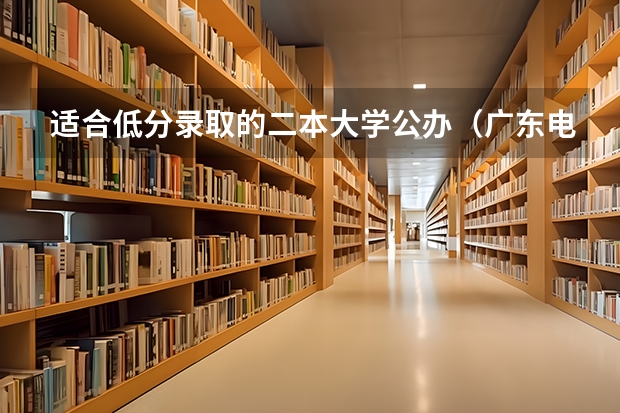 适合低分录取的二本大学公办（广东电力大学二本录取分数线）