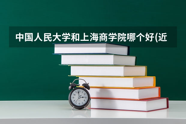 中国人民大学和上海商学院哪个好(近三年分数线一览)