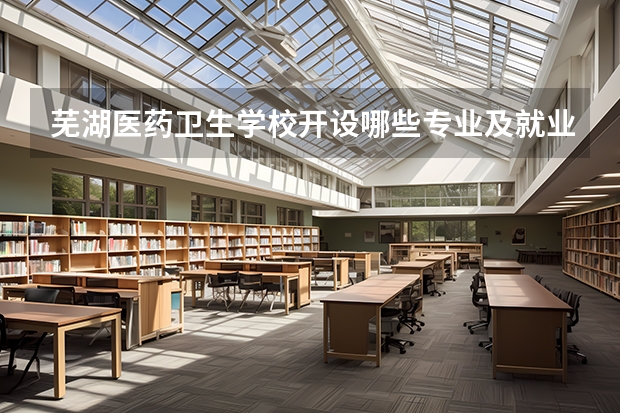 芜湖医药卫生学校开设哪些专业及就业岗位