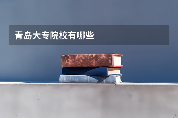 青岛大专院校有哪些