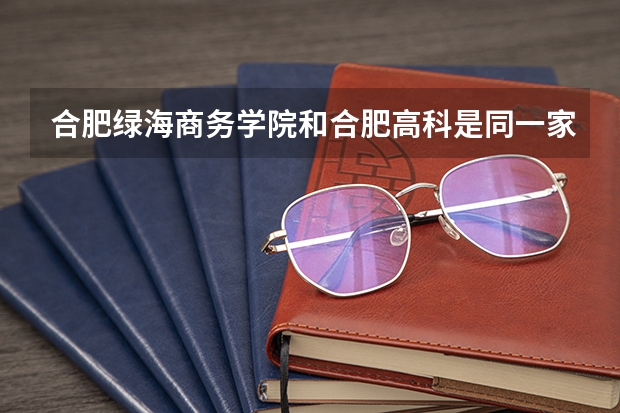 合肥绿海商务学院和合肥高科是同一家吗?