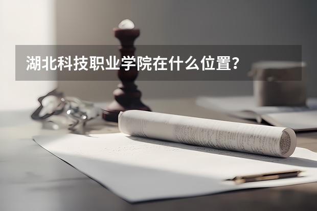 湖北科技职业学院在什么位置？