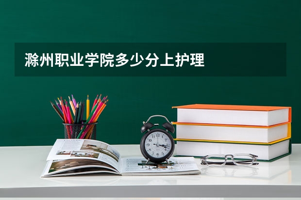 滁州职业学院多少分上护理