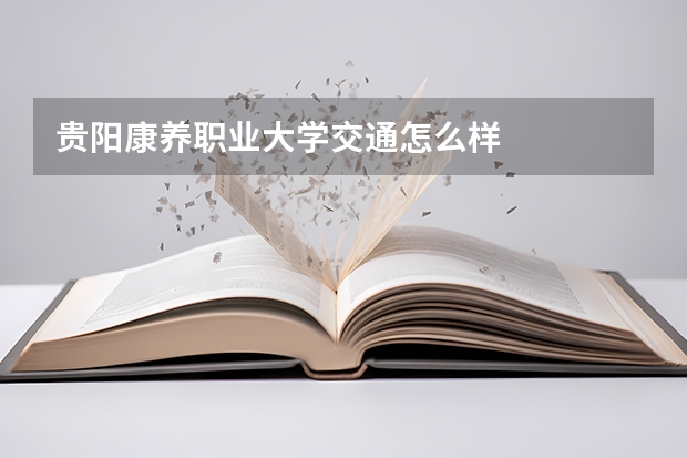 贵阳康养职业大学交通怎么样