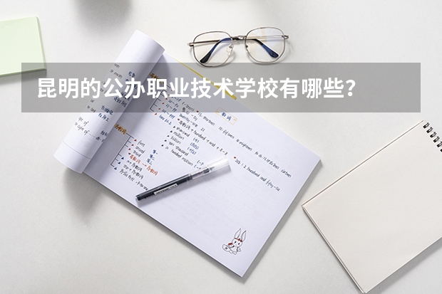 昆明的公办职业技术学校有哪些？