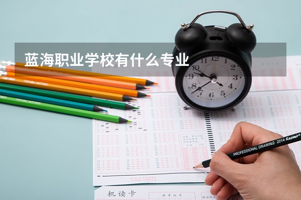 蓝海职业学校有什么专业