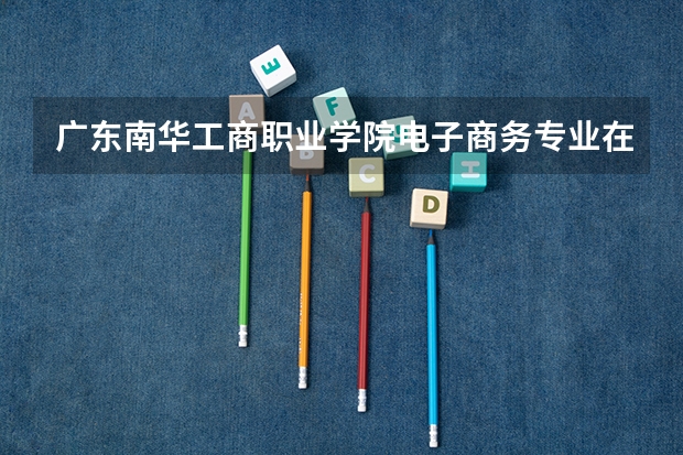 广东南华工商职业学院电子商务专业在哪个校区