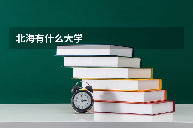 北海有什么大学