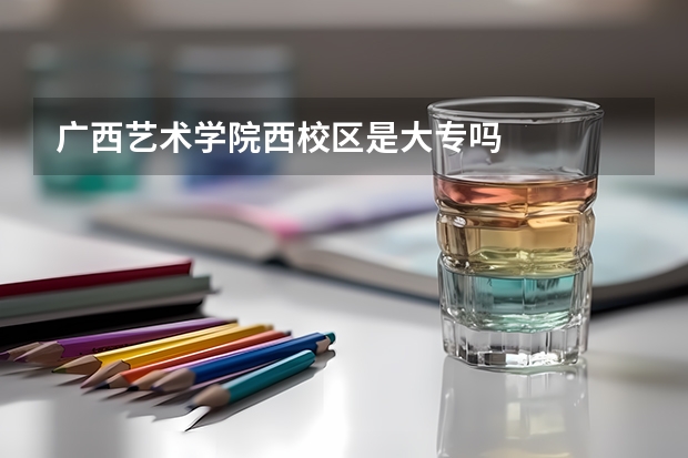 广西艺术学院西校区是大专吗