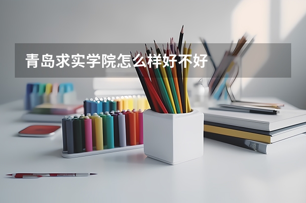 青岛求实学院怎么样好不好