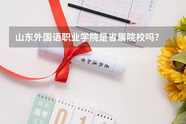 山东外国语职业学院是省属院校吗？