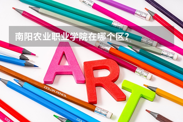 南阳农业职业学院在哪个区?