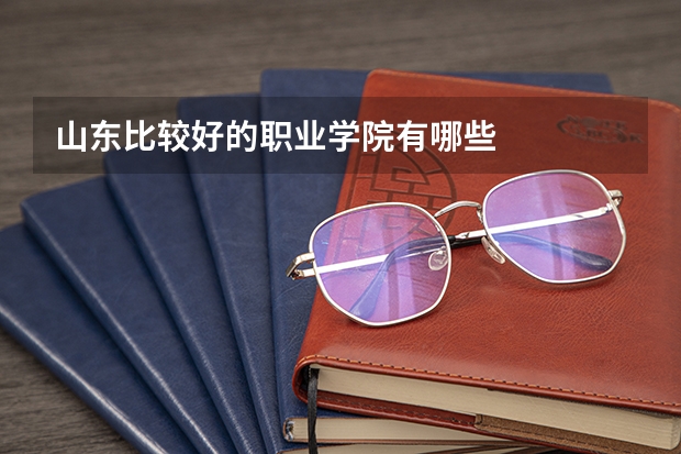 山东比较好的职业学院有哪些