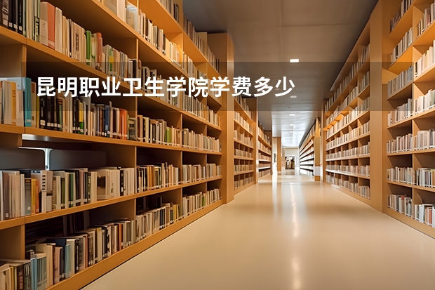 昆明职业卫生学院学费多少