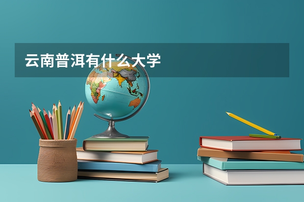 云南普洱有什么大学