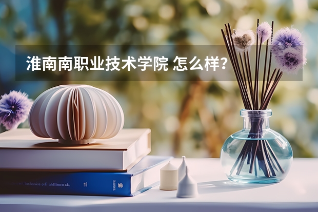 淮南南职业技术学院 怎么样？