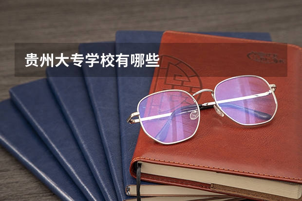 贵州大专学校有哪些