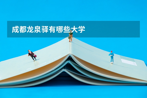 成都龙泉驿有哪些大学