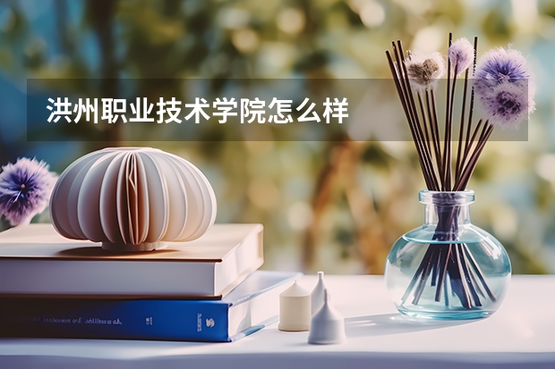 洪州职业技术学院怎么样