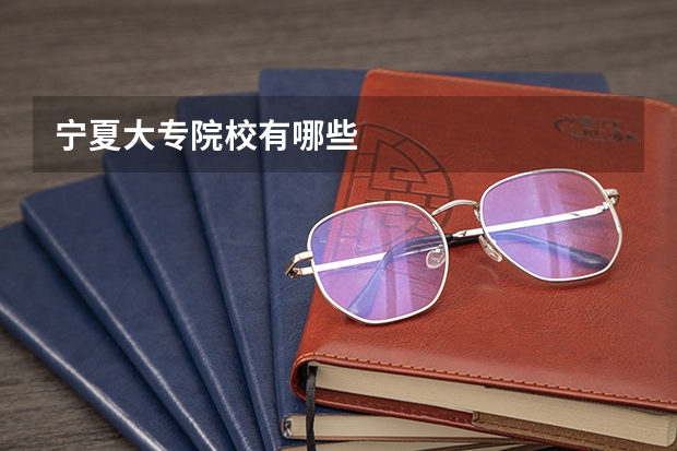 宁夏大专院校有哪些