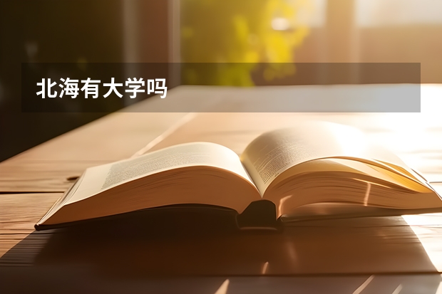 北海有大学吗