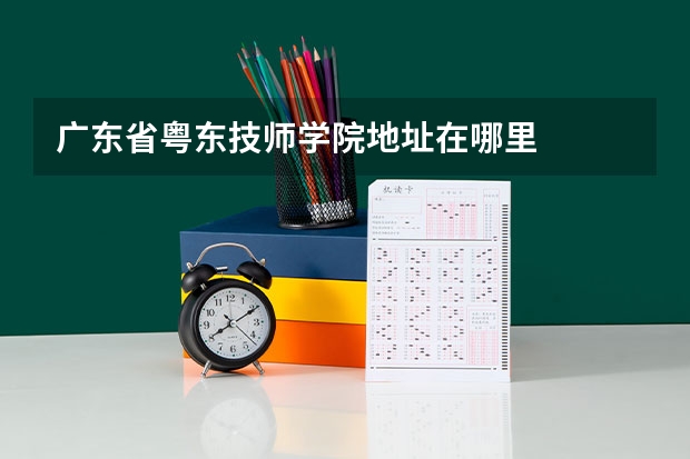 广东省粤东技师学院地址在哪里