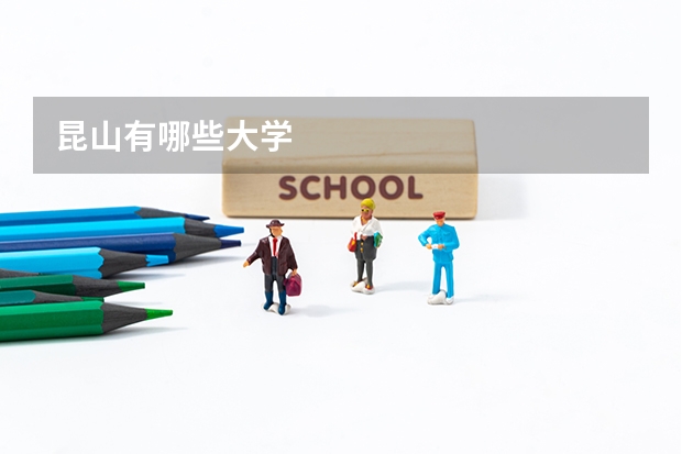 昆山有哪些大学