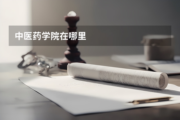 中医药学院在哪里