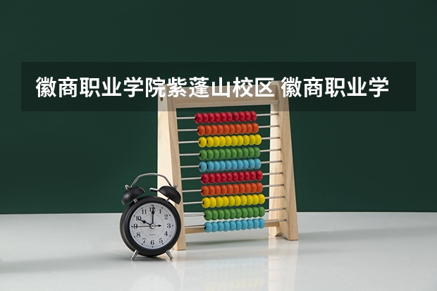 徽商职业学院紫蓬山校区 徽商职业学院的学校简介
