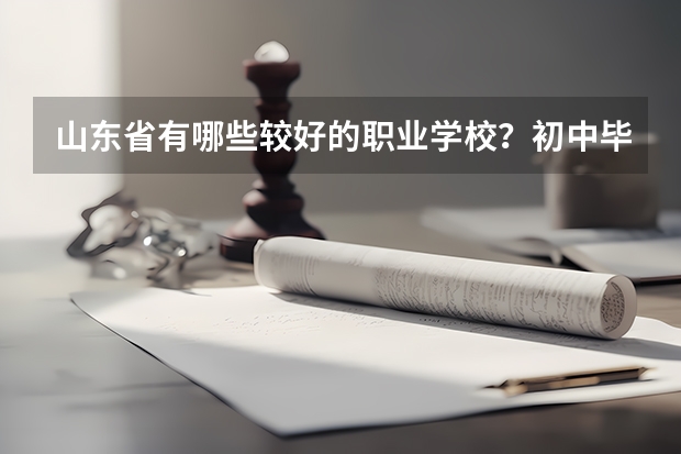 山东省有哪些较好的职业学校？初中毕业可以上的。