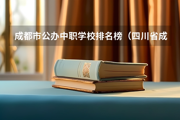 成都市公办中职学校排名榜（四川省成都市龙泉驿区中专学校排名）