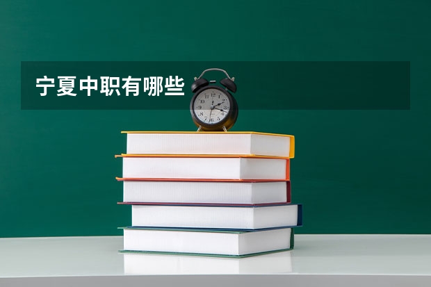 宁夏中职有哪些
