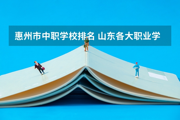 惠州市中职学校排名 山东各大职业学院排名